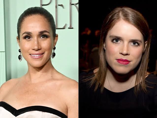 Princess Eugenie and Meghan Markle together in earlier years