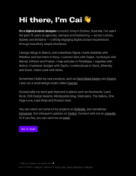 Cai Cardenas Website Inspiration Website Inspiration One Page Website Cardenas