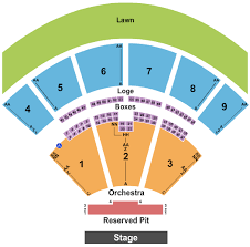 Glen Helen Amphitheater Seating Chart Seating Charts