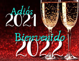 Plantilla de post volante Adiós 2021 Bienvenido 2022 | PosterMyWall