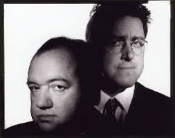 NPG x126883; Mel Smith; Griff Rhys Jones