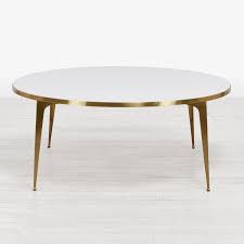 Blndqmy round nesting coffee table set, modern accent table table with faux marble glasses top and metal frame for living room, (white & black, 2pc) 1.4 out of 5 stars 3. Kate Spade New York Marble Coffee Table White Brass Coffee Table Modern Furniture Decor Modern Table Design