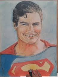 Homage to superman poster creation