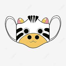 Kartun Lucu Lubang Hidung Besar Tangan Lucu Topeng Zebra Kartun Topeng Lukisan Tangan Png Transparan Gambar Clipart Dan File Psd Untuk Unduh Gratis