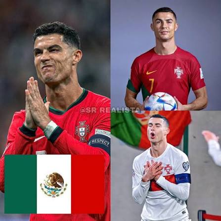 Nadie esperaba esto! Cristiano Ronaldo se puso la camiseta de México y el  estadio enloqueció. 🇲🇽🔥 Hay momentos en el fútbol que van más allá de  los colores, y este fue uno