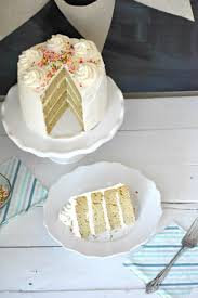 This easy vanilla cake recipe makes a fluffy, moist cake covered with the most perfect vanilla buttercream frosting. Easy Gluten And Dairy Free Vanilla Cake The Best Gluten Free Cake Ever