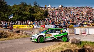 Latvala från jobbet som teamchef på sardinien till rallyförare i finland. Adac Rallye Deutschland Skoda Trio An Wrc 2 Spitze Rovanpera Fuhrt Vor Andolfi Und Kopecky
