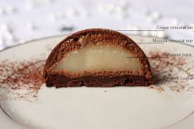 Dome Chocolat Et Puree De Poire Poire Au Chocolat Dome Chocolat Chocolat