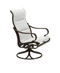 padded sling high back swivel chairs patio rocking chairs outdoor rocking chairs swivel rocking chair
