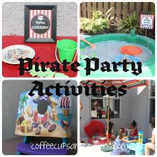 Windy city novelties makes it easy to put together a great theme with our complete line of pirate party supplies that include home decorations, invitations, banners, and a range of party wearables. Pirate Party Ideas Coffee Cups And Crayons
