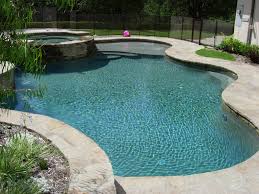 It is a perfect choice for those desiring a more natural environment for their pool and spa. Tahoe Blue Pebble Pool Finish Skinner Pools