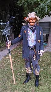 Though scarecrows aren't normally scary to humans, you can put the scare in scarecrow and spook the neighborhood when you up the ante and add some scary makeup or a mask to your scarecrow costume. Coolest 50 Homemade Scarecrow Costumes For Halloween