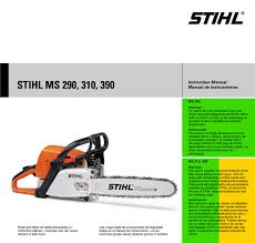 Buckeye power sales is your central ohio source for stihl outdoor power tools. Stihl Ms 390 Instruction Manual Pdf Download Manualslib