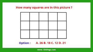 Tricky puzzles helps you check if you are a genius. How Many Squares Are There In The Given Figure