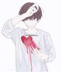 Image of drawing anime sad broken heart hot trending now. Heart Broken Sad Anime Boy Wallpaper Hd