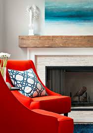 Your living room is a space where guests are often likely to go to. Go Coastal With Blue And Orange Room Decor Coastal Decor Ideas Interior Design Diy Shopping