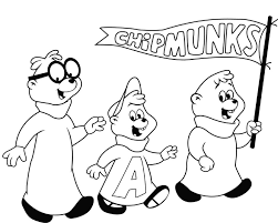 Alvin Und Die Chipmunks 10 Ausmalbilder Fur Kinder Malvorlagen Zum Ausdrucken Und Ausmalen Alvin Und Die Chipmunks Weihnachtsmalvorlagen Streifenhornchen