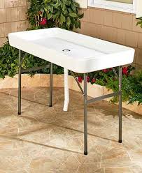 Fill And Chill Tables With Images Patio Decor Outdoor Patio Decor Patio Furniture Sets