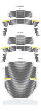 Seating Maps Texas Performing Arts The University Of