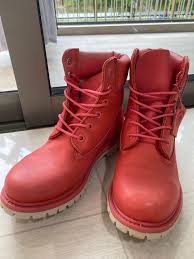 Timberland pink boots for women. Timberland Boots Women Pink Women S Fashion Shoes Boots On Carousell