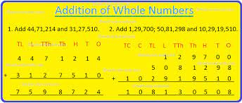 Because you can't count zero. Addition Of Whole Numbers Add Large Numbers Whole Numbers Numbers