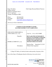 A declaration is mentioned at the bottom of the resume to affirm that there is nothing but the truth in whatever information is included. Pdf Declaration Of Roger Bailey Regarding Fees Charged To John Deere Scott Stafne Academia Edu