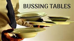 Bussing tables is a job in a restaurant. Busing Tables 3 How To Talk To Guests How To Read A Table Waiter Training Busboy Busgirl Traning Youtube