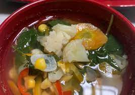 Pernah kepikiran nggak kembang kol bisa diolah jadi masakan berbeda, selain sop atau tumisan. Resep Sayur Bayam Wortel Jagung Kembang Kol Yang Nikmat