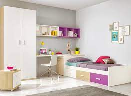 Découvrez le lit canapé, le lit coffre, le lit surélevé ou lit tiroir, ou même le lit 1 personne avec lit gigogne. Chambre Ado Design Multicolore Avec Lit 3 Coffres Glicerio So Nuit