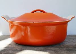 Vintage Le Creuset Dutch Oven Or Cocotte Size 26 1960s Made Etsy Le Creuset Dutch Oven Vintage Kitchen Creuset