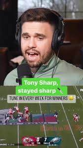 Tony Sharp picked the Chiefs 5 weeks ago🔮 If you aren’t listening, you  aren’t winning😅 @the100xclub #sportsbettingtiktok #betting #fyp #nfl  #podcasts #funny #football