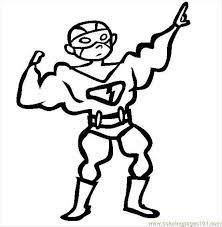 These printable dc superhero girl coloring pages online are perfect for children who are interested in these superheroes. Superhero Costume Coloring Page For Kids Free Superhero Printable Coloring Pages Online For Kids Coloringpages101 Com Coloring Pages For Kids