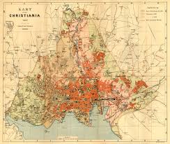 Administrasjonssenteret er oslo, hovudstaden i noreg. Fil Oslo Kommune Byarkivet Oversiktskart 1887 300 Hele Jpg Wikipedia