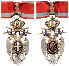 Order Of The White Eagle Was A Royal Order In The Kingdom Of Serbia 1883 1918 And The Kingdom Of Yugoslav Military Medals Military Decorations Olympic Medals