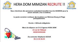 Hera Pro Recrute Encore 20 Postes Hera Dom Mimizan Facebook