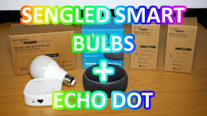 Echo plus, and echo show (2nd gen) connect your echo devices with integrated smart hub directly to sengled smart lights and wifi bulbs. Sengled Smart Rgb Led Bulbs Hub With Echo Dot Youtube