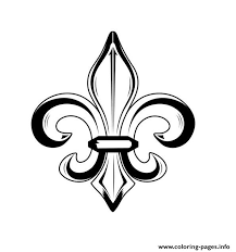 Search through 623,989 free printable colorings at getcolorings. Fleur De Lis Modern Simple Tattoo Coloring Pages Printable