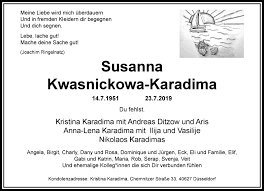 Asimismo, el arzobispado de santiago debió indemnizar con 441 millones de pesos a tres de sus víctimas: Traueranzeigen Von Susanna Kwasnickowa Karadima Trauer Rheinmain De