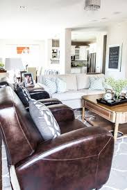 Living Room Progress Mismatched Furniture Leather Chair Living Room Mismatched Living Room Furniture