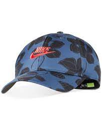 Nike Men S Sportswear Aerobill Floral Print Hat Mystic Navy Nike Men Mens Sportswear Scarf Man
