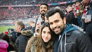 She quoted happy birthday, my person. Kl Rahul Rohit Sharma And Wife Ritika At Bayern Munich Arsenal Champions League Game