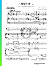 No soundtracks are currently listed for this title. Cinderella Sheet Music Piano Voice Pdf Download Streaming Oktav
