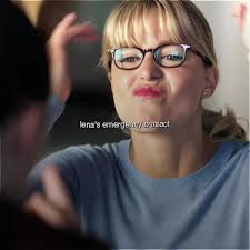 describe your wife in two words lena: golden retriever #supergirl  #supercorp #karadanvers #lenaluthor #melissabenoist #katiemcgrath #fyp  #tiktokviral #emergencycontact #foryoupage #zoreluthor