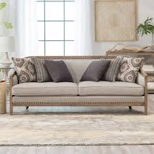Belham Living Harper Sofa Www Hayneedle Com Sofa Taupe Sofa Furniture