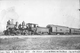 First Train In Twin Bridges Montana 1897 Model Trains Twin Bridges Train