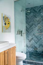 Black shower and tub fixtures are a striking contrast against the white subway tile. 20 Creative Kids Bathroom Ideas Best Kids Bathroom Photos