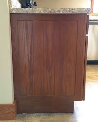 The Blank Sides Of A Cabinet Can Be Underwhelming Add Character With Integrated Decorative E Kitchen Redecorating Kitchen Cabinets Kitchen Cabinets End Panels