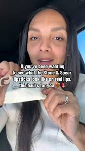 If you’ve been wanting to see what the Stone & Spear lipsticks look like