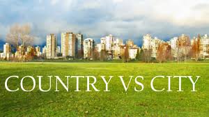 The city offers a lot more amenities than you could ever find in the country. Country Vs City Youtube