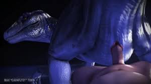 Human male, furry  anthro female: 3D Dinosaur… ThisVid.com